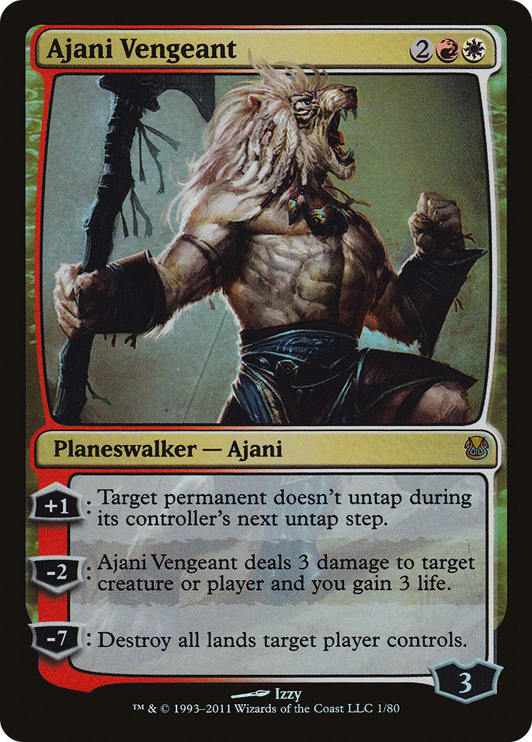 Ajani Vengeant [Duel Decks: Ajani vs. Nicol Bolas]-1