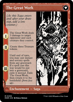 Urabrask // The Great Work (Showcase Planar Booster Fun) [March of the Machine]-2