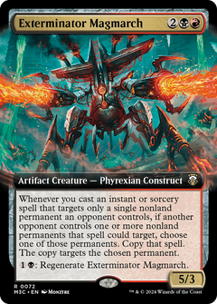 Exterminator Magmarch (Extended Art) [Modern Horizons 3 Commander]-1