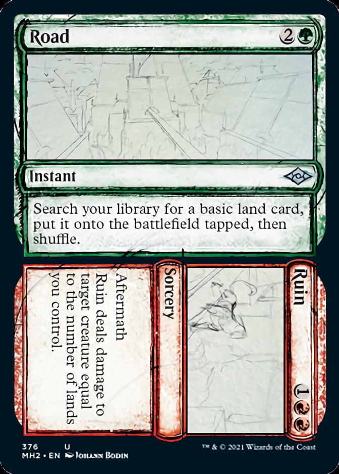 Road // Ruin (Sketch) [Modern Horizons 2]-1