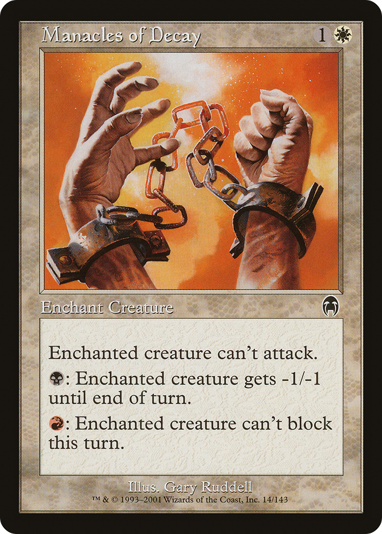 Manacles of Decay [Apocalypse]-1