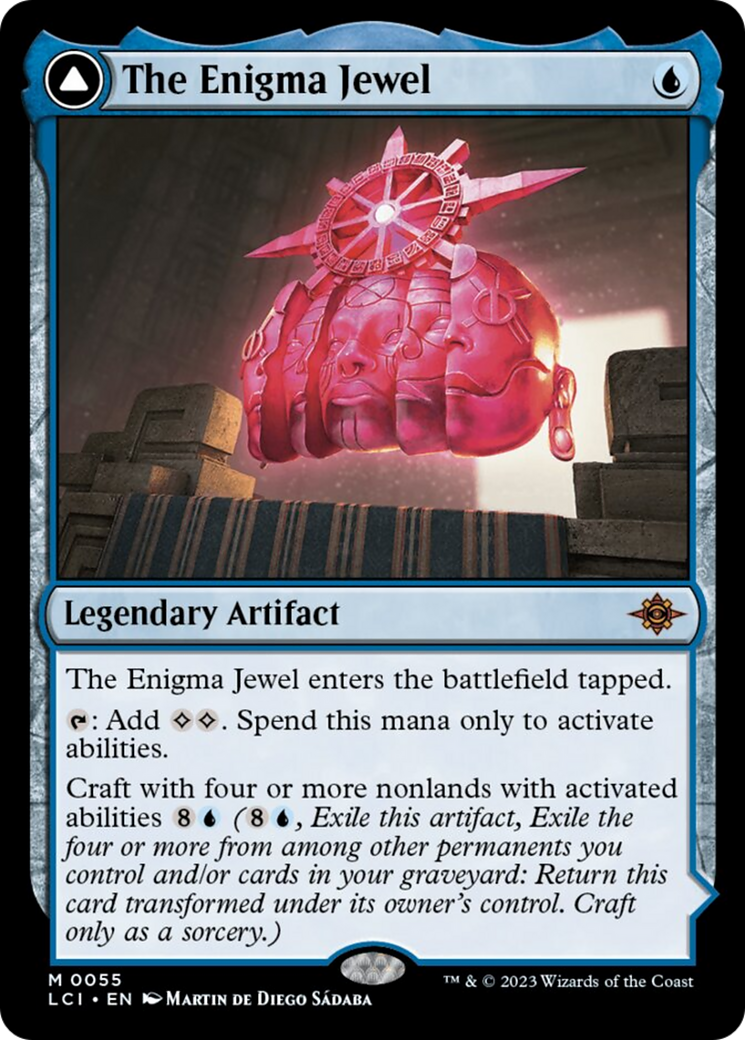 The Enigma Jewel // Locus of Enlightenment [The Lost Caverns of Ixalan]-1