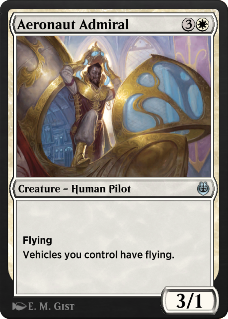 Aeronaut Admiral (KLR-002) - Kaladesh Remastered-1