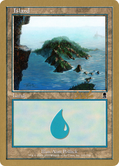 Island (335) - 2002 Carlos Romao (ODY) (WCD-) - World Championship Decks 2002-1