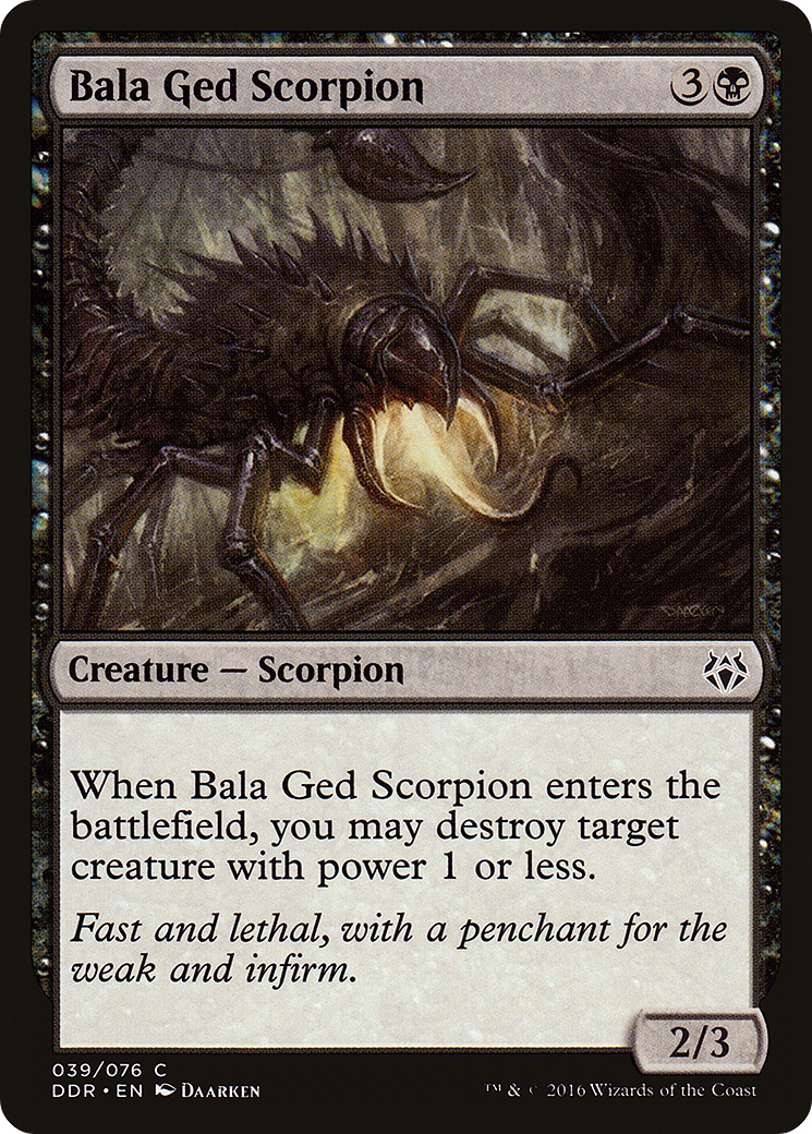Bala Ged Scorpion [Duel Decks: Nissa vs. Ob Nixilis]-1