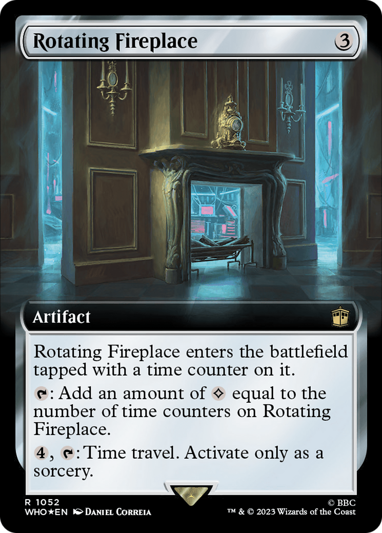 Rotating Fireplace (Extended Art) (Surge Foil) [Doctor Who]-1