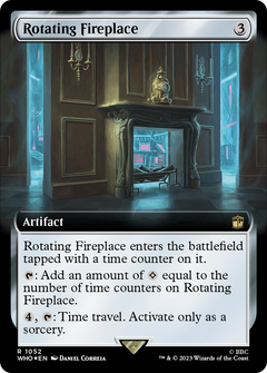 Rotating Fireplace (Extended Art) (Surge Foil) [Doctor Who]-1