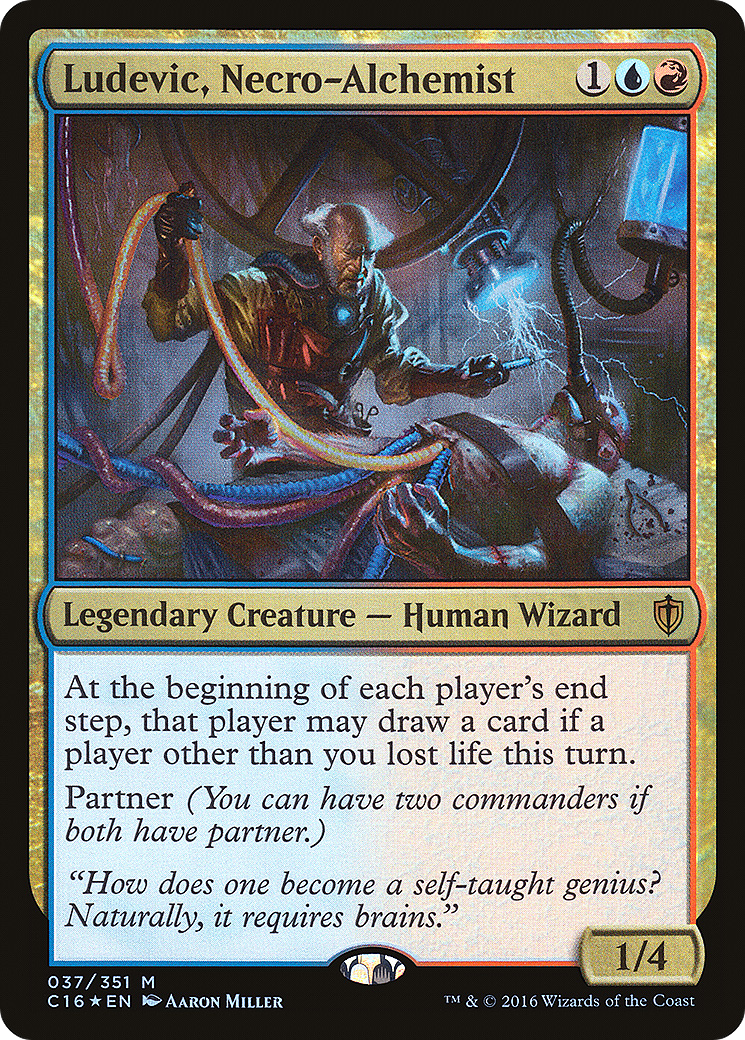 Ludevic, Necro-Alchemist [Commander 2016]-1