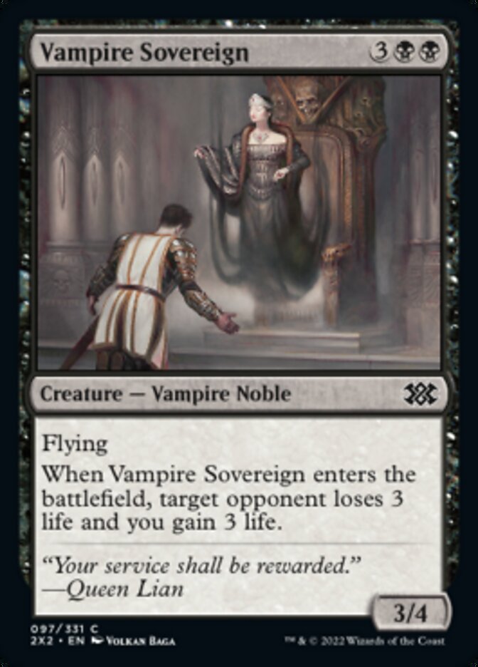 Vampire Sovereign [Double Masters 2022]-1