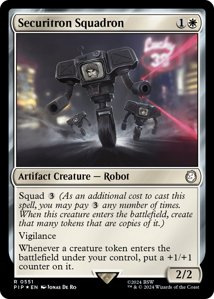 Securitron Squadron (Surge Foil) [Fallout]-1