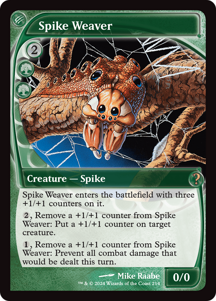 Spike Weaver (Future Sight) [Mystery Booster 2]-1