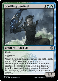 Scuttling Sentinel [Ravnica: Clue Edition]-1