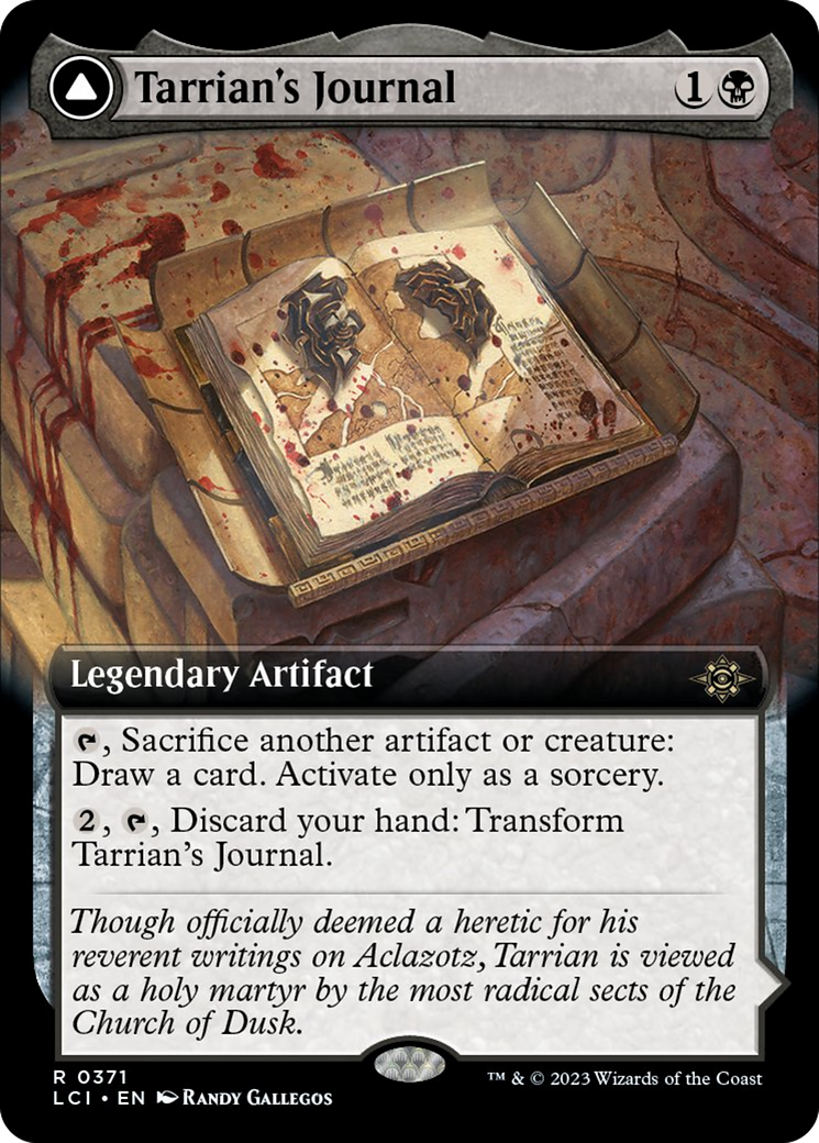 Tarrian's Journal // The Tomb of Aclazotz (Extended Art) [The Lost Caverns of Ixalan]-1