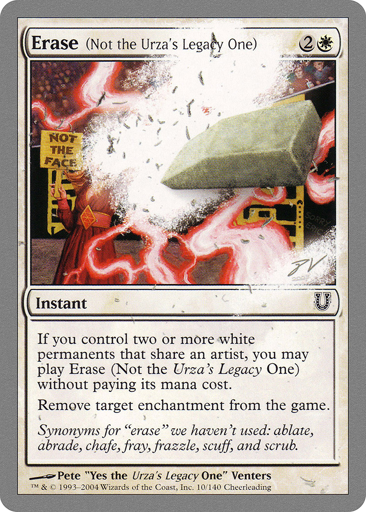 Erase (Not the Urza's Legacy One) [Unhinged]-1