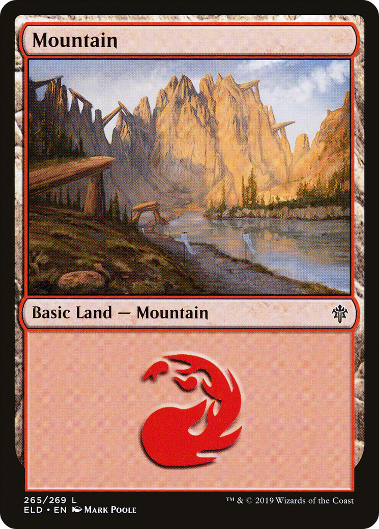 Mountain (265) [Throne of Eldraine]-1