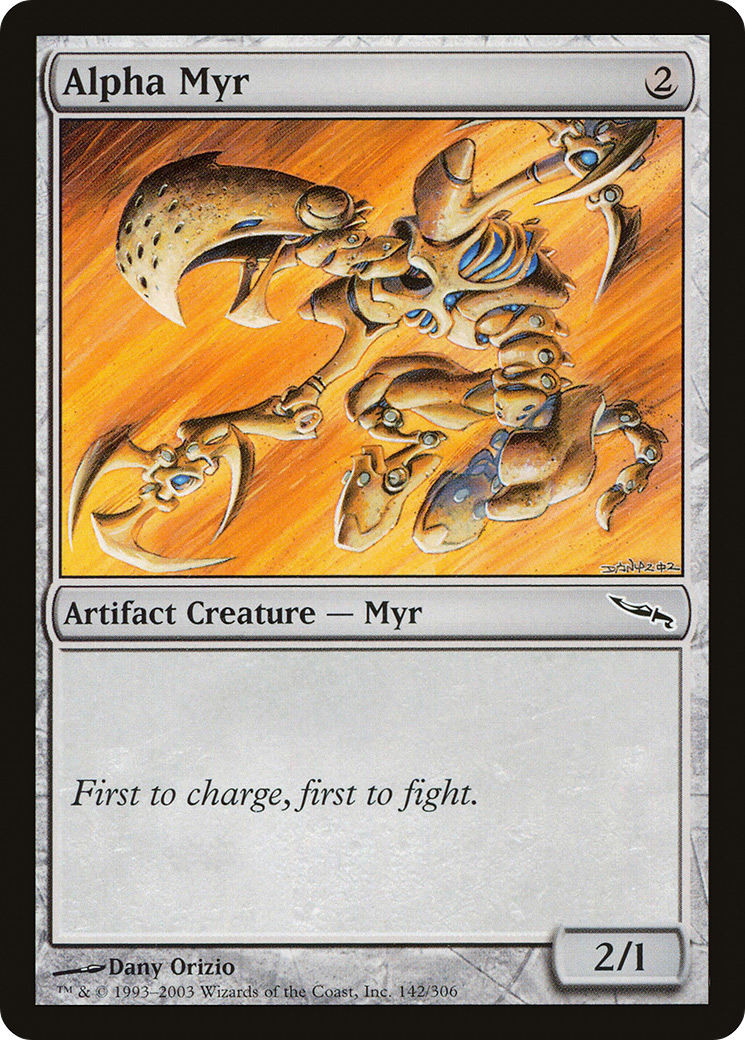 Alpha Myr [Mirrodin]-1