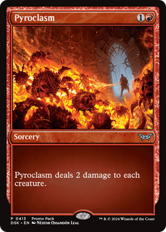 Pyroclasm (Promo Pack) [Duskmourn: House of Horror Promos]-1