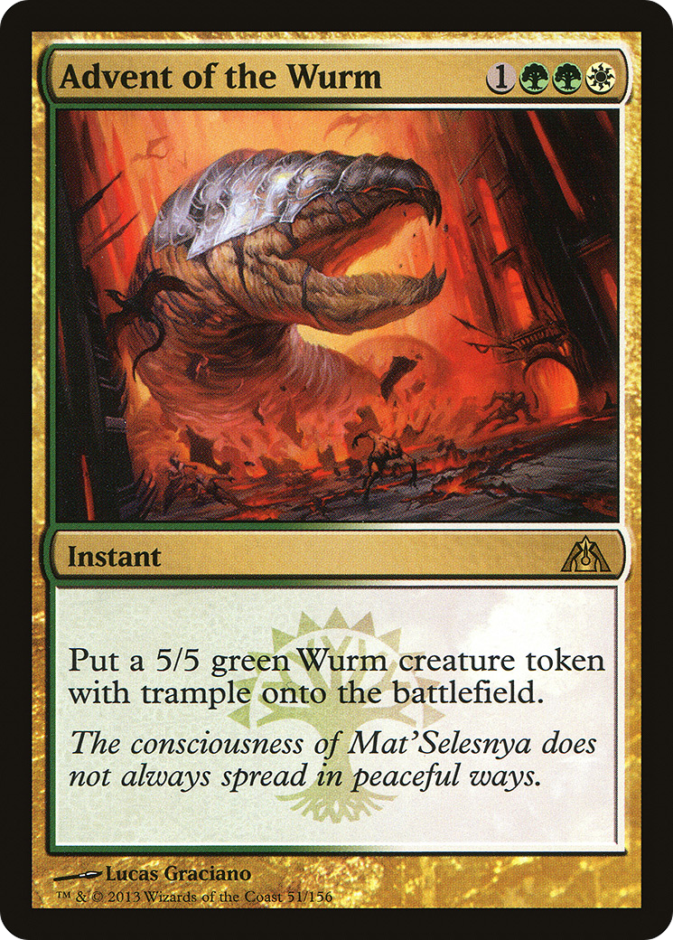 Advent of the Wurm [Dragon's Maze]-1
