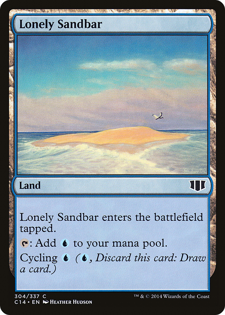 Lonely Sandbar [Commander 2014]-1