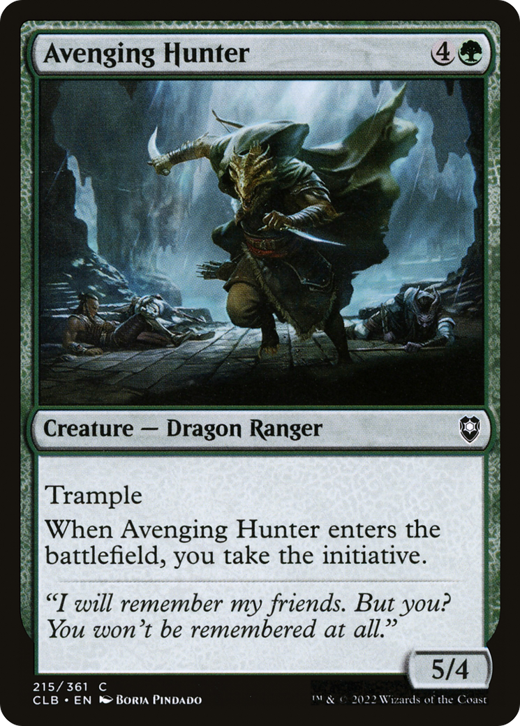 Avenging Hunter [Commander Legends: Battle for Baldur's Gate]-1