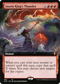 Storm King's Thunder (Extended Art) [Commander Legends: Battle for Baldur's Gate]-1