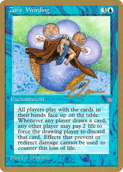 Zur's Weirding - 1996 Eric Tam (ICE) (WCD-) - Pro Tour Collector Set-1
