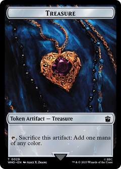 Treasure (TWHO-029) - Doctor Who Tokens Foil-1