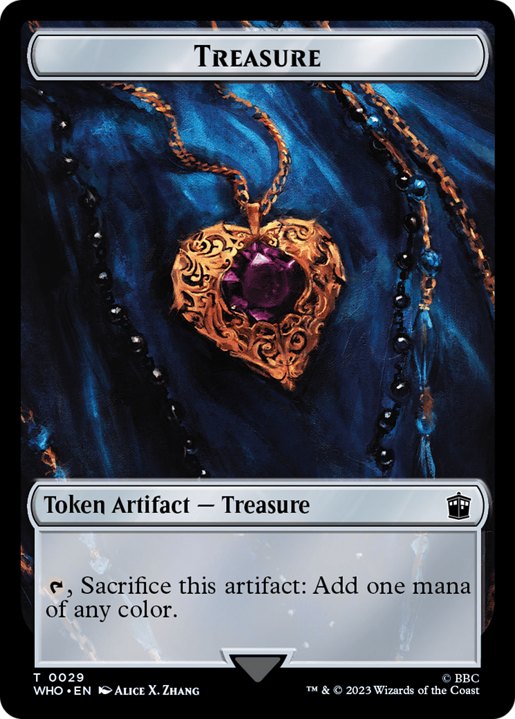 Treasure (TWHO-029) - Doctor Who Tokens Foil-1