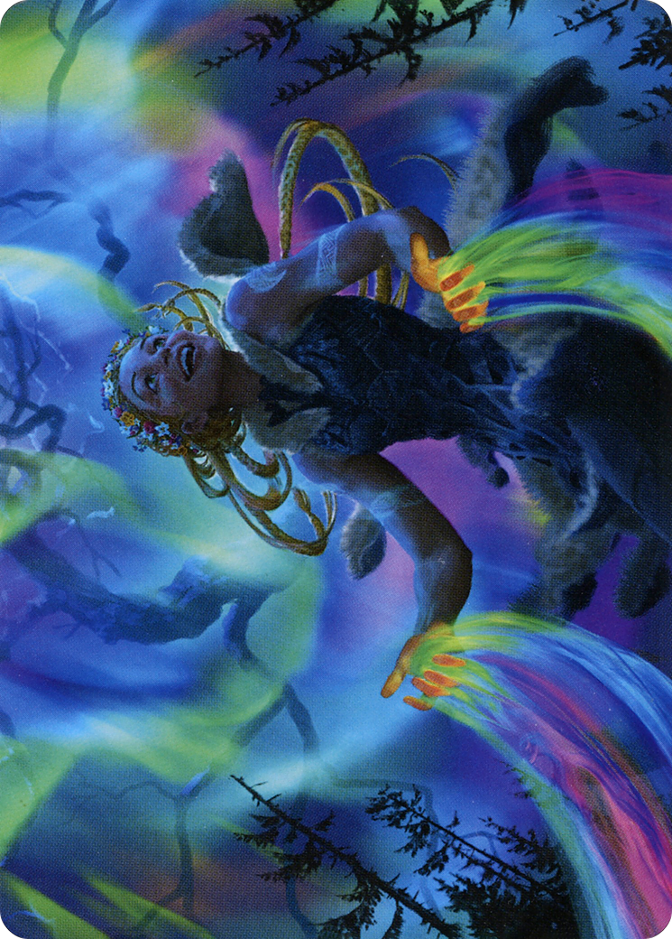 Esika, God of the Tree // Esika, God of the Tree (ASKHM-043) - Art Series: Kaldheim (Borderless) Foil-1