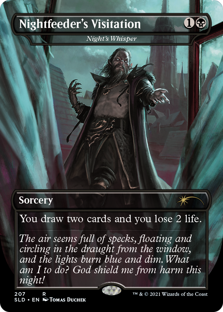 Night's Whisper - Nightfeeder's Visitation [Secret Lair Drop Series]-1