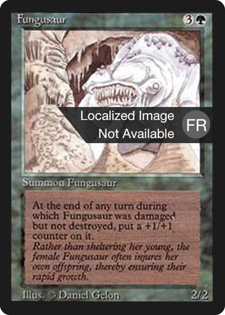 Fungusaur (FBB-) - Foreign Black Border-1