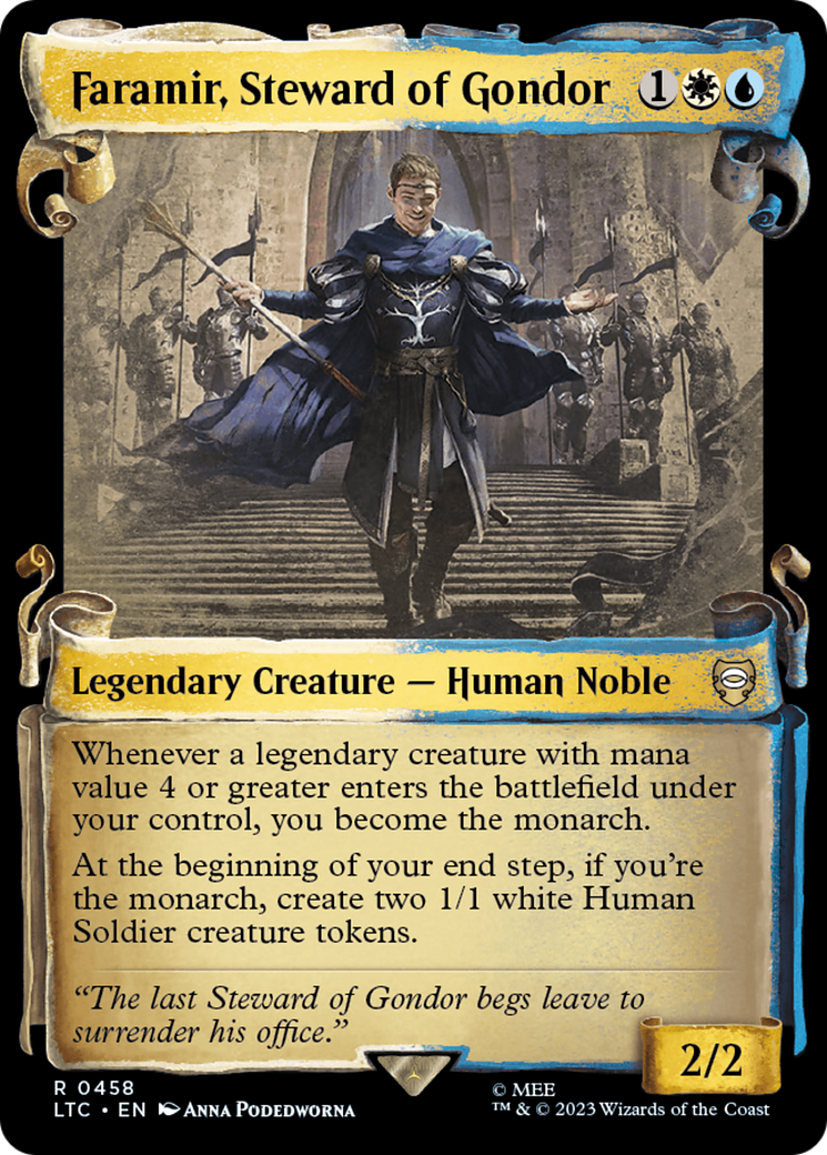 Faramir, Steward of Gondor [The Lord of the Rings: Tales of Middle-Earth Commander Showcase Scrolls]-1