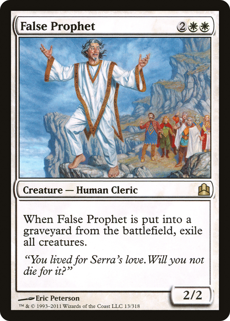 False Prophet [Commander 2011]-1