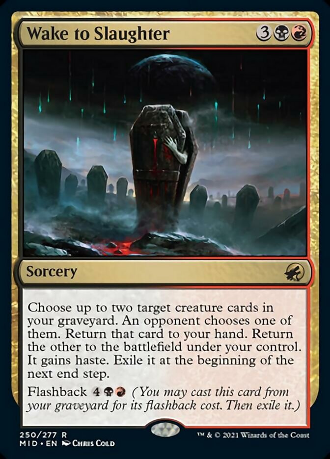 Wake to Slaughter [Innistrad: Midnight Hunt]-1