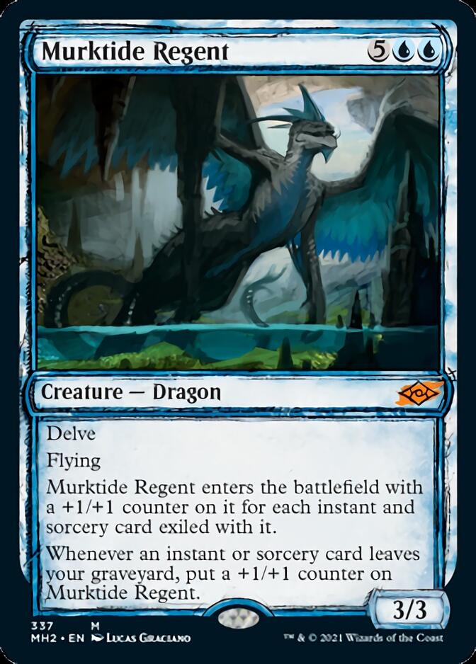 Murktide Regent (Sketch) [Modern Horizons 2]-2