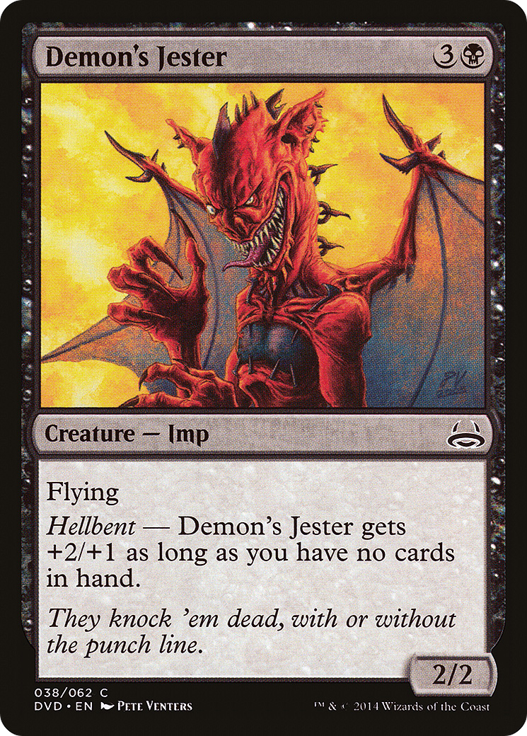 Demon's Jester (Divine vs. Demonic) [Duel Decks Anthology]-1