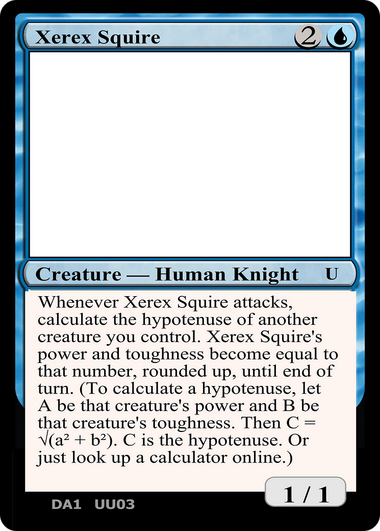 Xerex Squire (UNK-UU03C) - Unknown Event-1