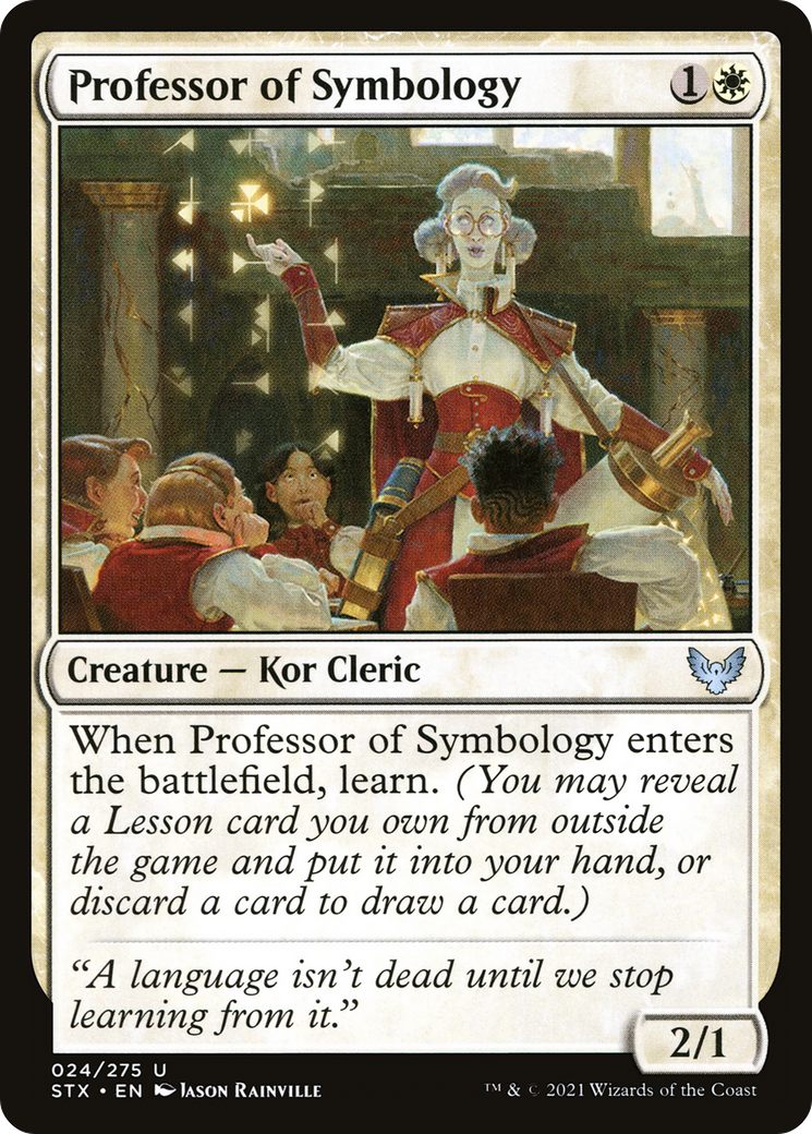 Professor of Symbology [Strixhaven: School of Mages]-1