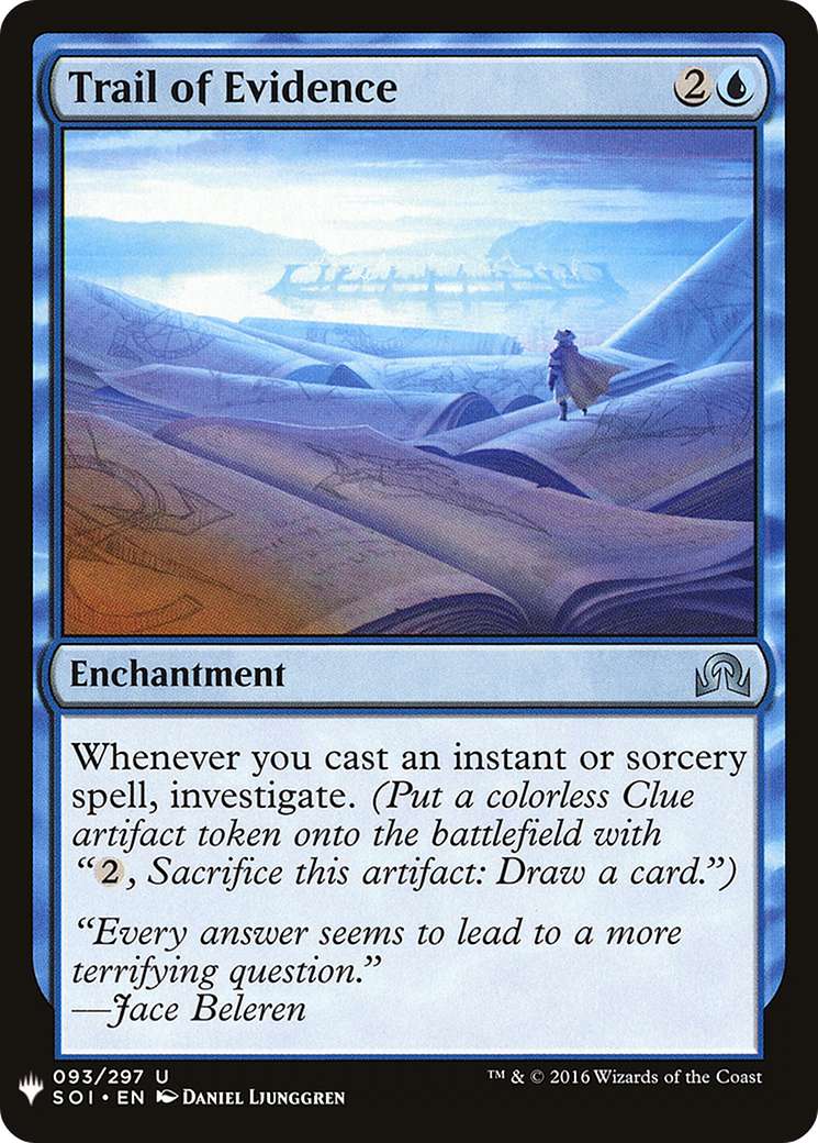 Trail of Evidence (LIST-SOI-93) - The List-1