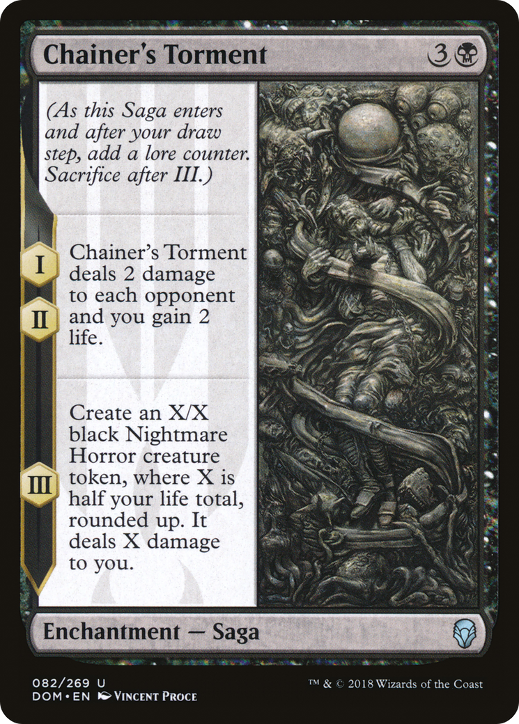 Chainer's Torment [Dominaria]-1