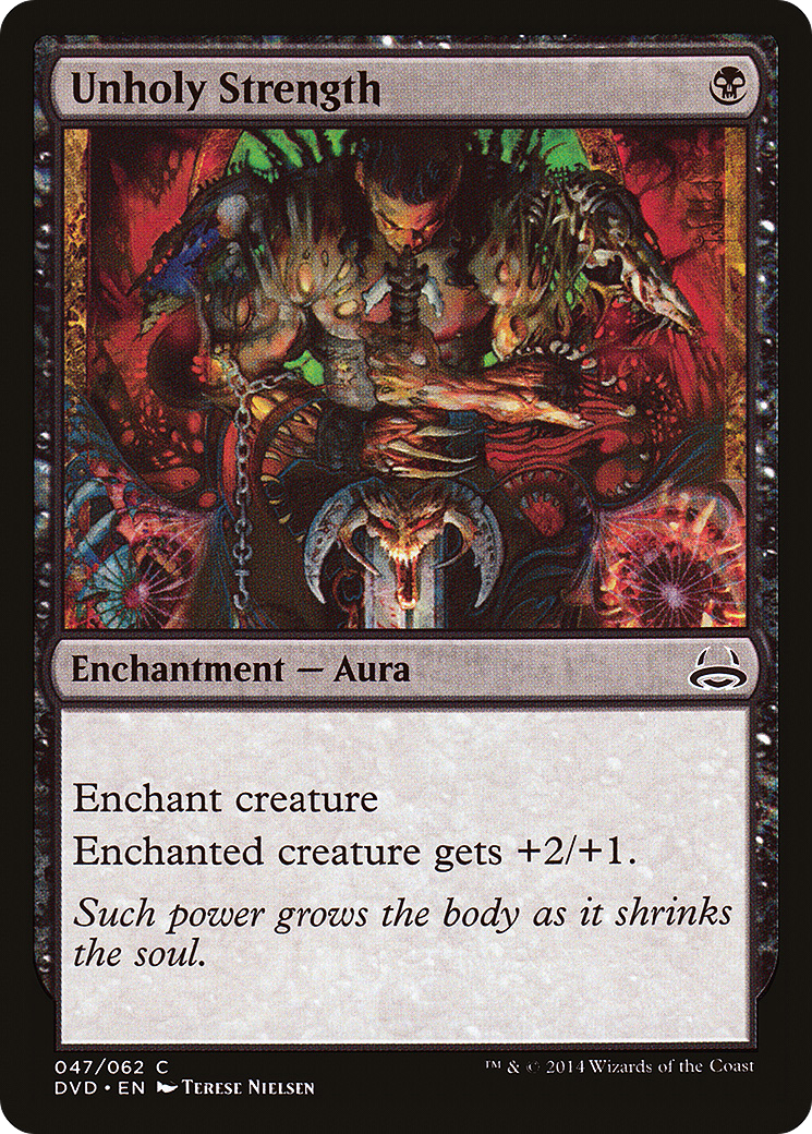 Unholy Strength (DD3-) - Duel Decks Anthology: Divine vs. Demonic-1
