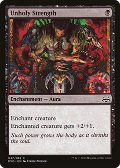 Unholy Strength (DD3-) - Duel Decks Anthology: Divine vs. Demonic-1