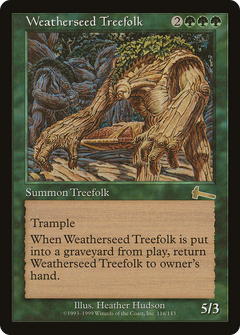 Weatherseed Treefolk (ULG-116) - Urza's Legacy-1