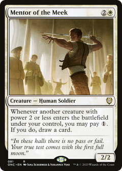 Mentor of the Meek [Phyrexia: All Will Be One Commander]-1