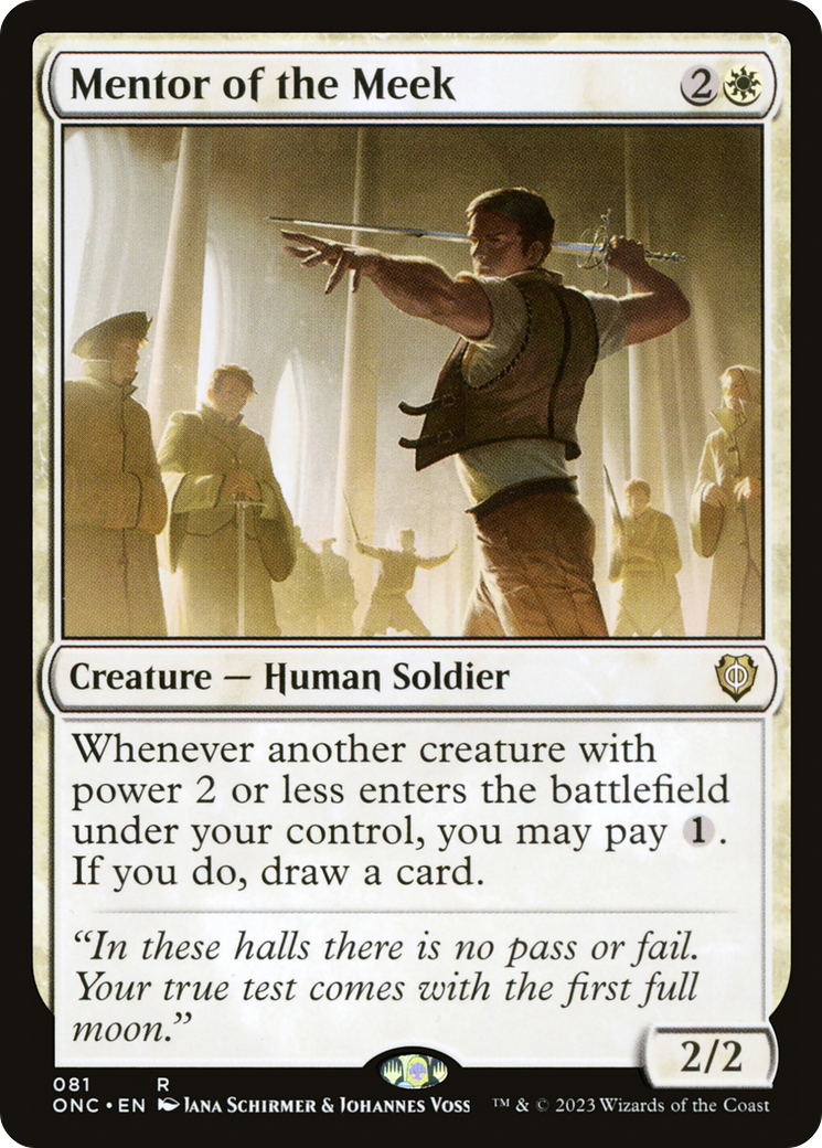 Mentor of the Meek [Phyrexia: All Will Be One Commander]-2