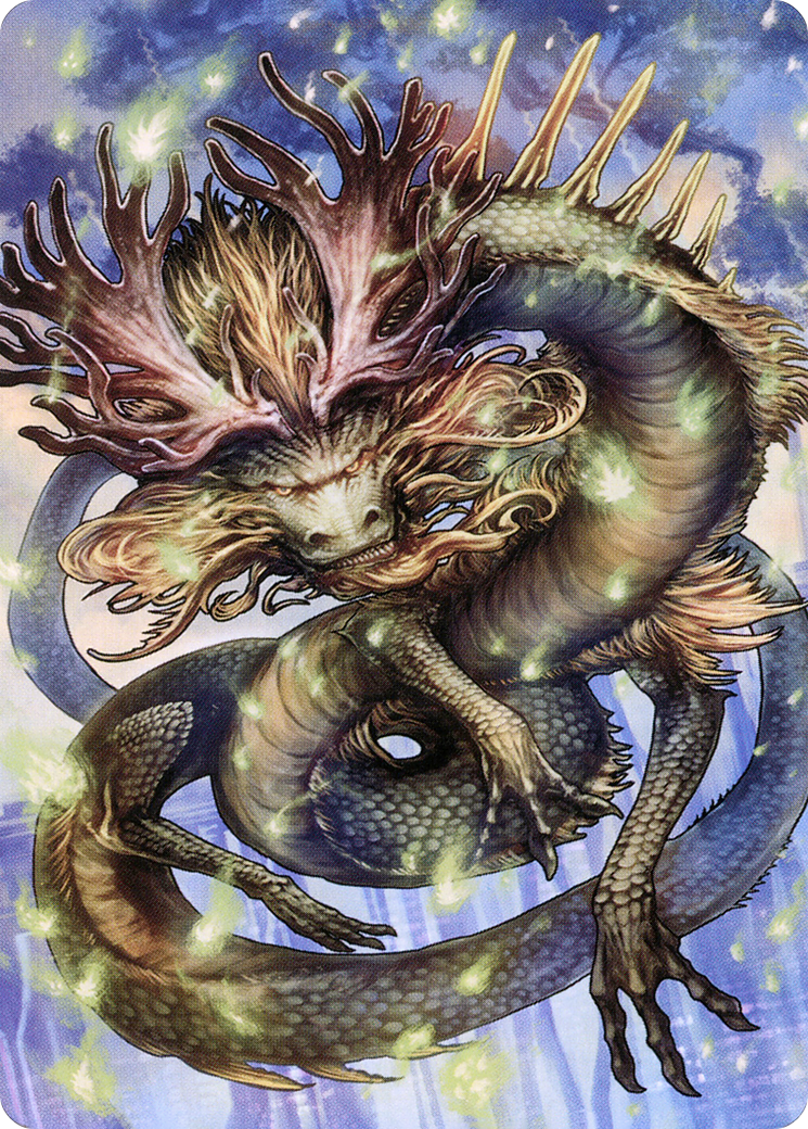 Kura, the Boundless Sky // Kura, the Boundless Sky (ANEO-066) - Neon Dynasty Art Series (Borderless) Foil-1