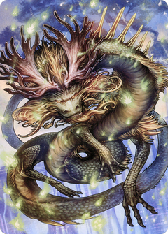 Kura, the Boundless Sky // Kura, the Boundless Sky (ANEO-066) - Neon Dynasty Art Series (Borderless)-3