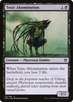 Toxic Abomination [Dominaria United]-1