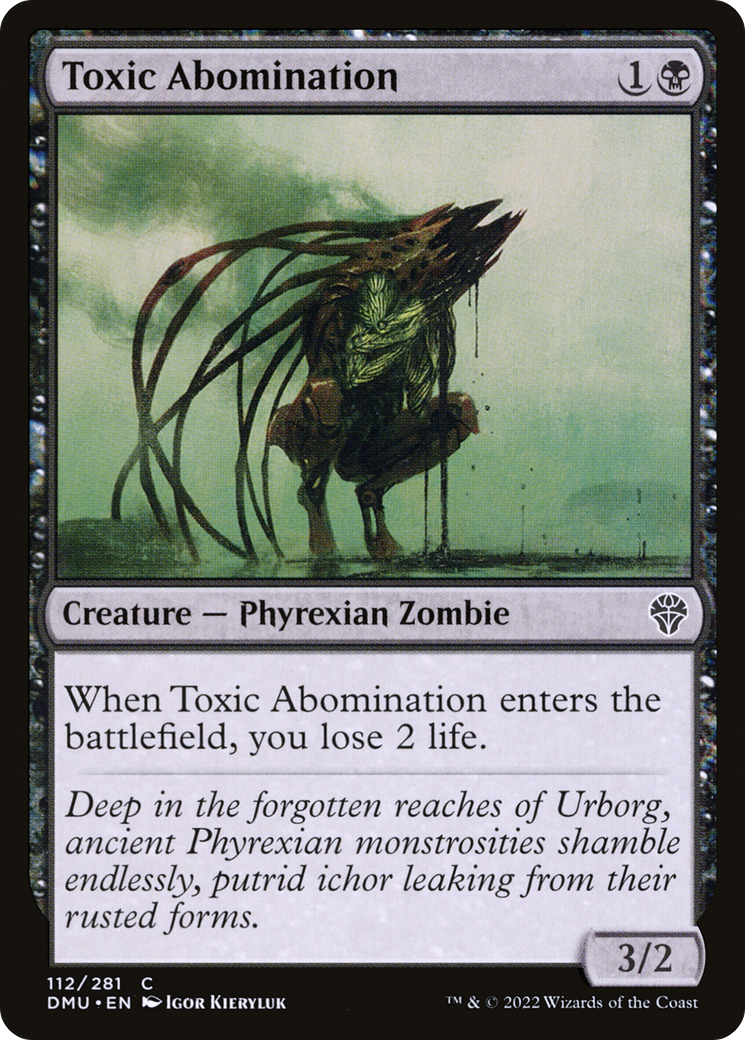 Toxic Abomination [Dominaria United]-1