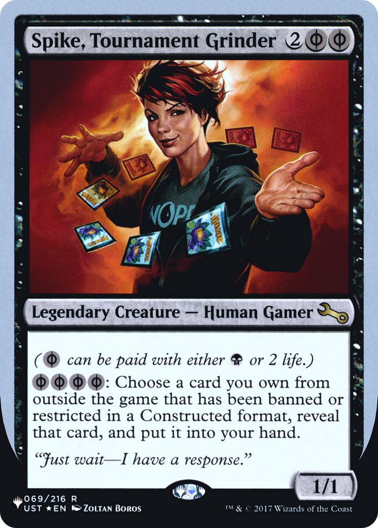 Spike, Tournament Grinder (Unfinity Foil Edition) [The List]-1